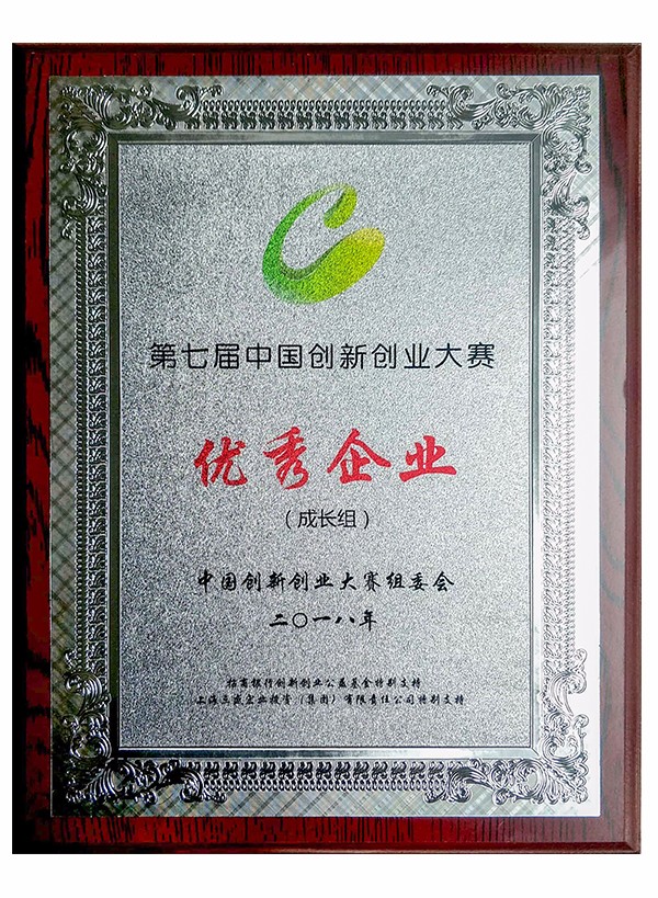 創新大賽全國總決賽優秀企業獎